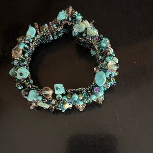 Turquoise Beaded Bracelet